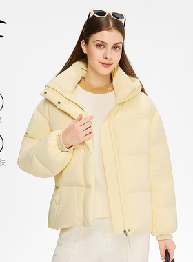 【四面弹】Munsingwear万星威休闲冬季女士保暖抗寒拉链羽绒服