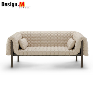 北欧写意空间褶皱Ligne Roset ruche客厅双人三人小户型组合沙发