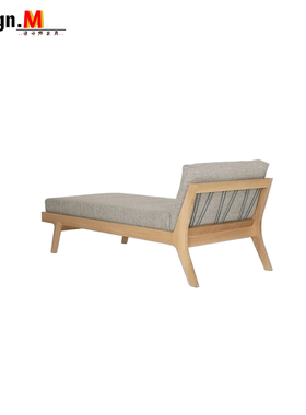 Design.M北欧实木 设计师家具mellow daybed/梅洛沙发躺椅 沙发床