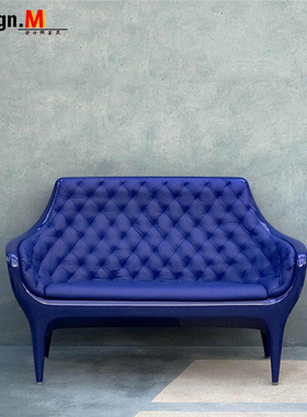 玻璃钢经典设计师家具poltronas showtime armchair/真皮沙发椅