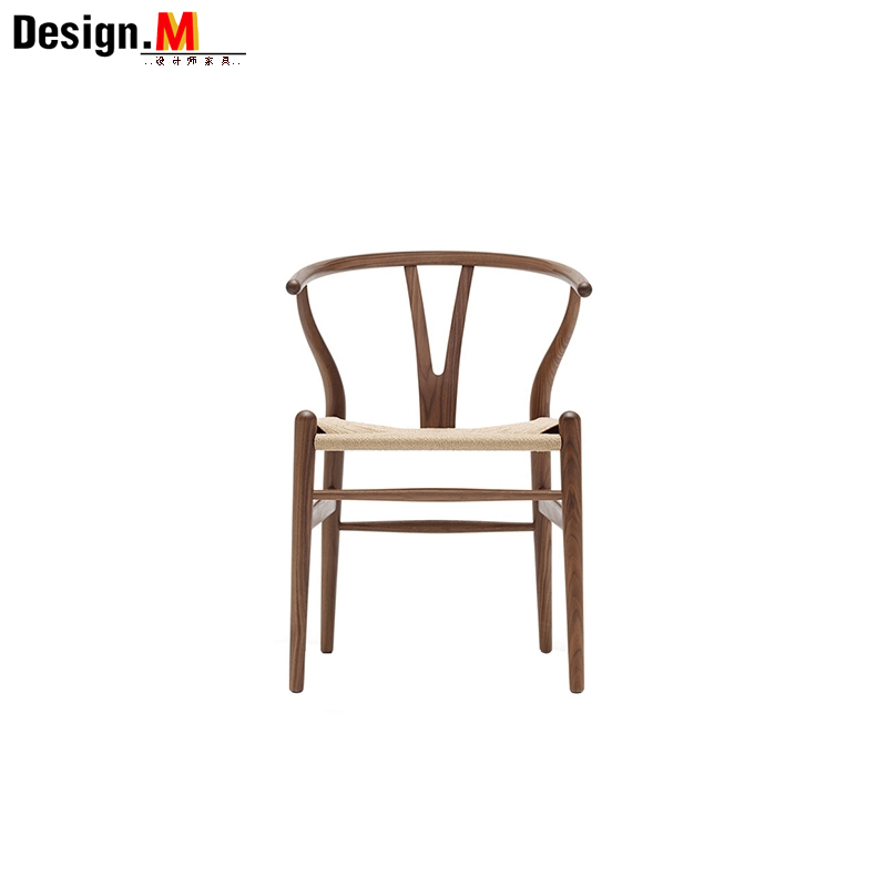 胡桃木餐椅设计师家具
