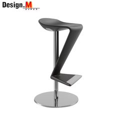 玻璃钢Zed Stool不锈钢休闲椅娱乐场所简约前台现代设计办公吧椅