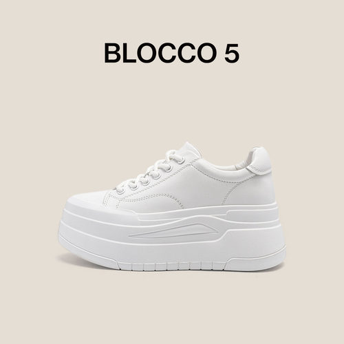 BLOCCO5厚底增高时尚休闲板鞋