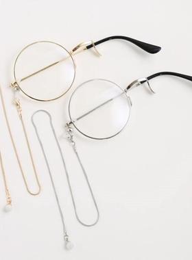 阿蒙单片眼镜夹鼻眼镜单边眼镜怪盗基德cos单眼眼镜个性时尚蒸汽