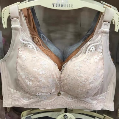 孕歆玥孕妇哺乳文胸产后喂奶内衣上开聚拢防下垂胸罩百草透气189