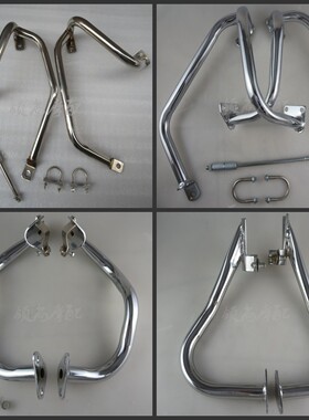 适用于本田CB400 92-98年VTEC 1-3代 XJR400保险架保险杠护架护杠