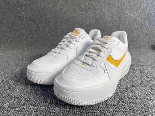 耐克空军一号低帮厚底小白鞋W AF1PLT.AF.ORM 时尚百搭 微瑕特价 - 封面