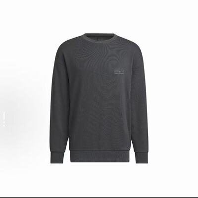 阿迪达斯男圆领套头保暖卫衣