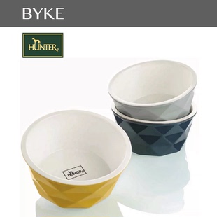 狗狗陶瓷碗 德国进口 Hunter 防滑 Eiby 钻石切割 水碗 宠物食盆