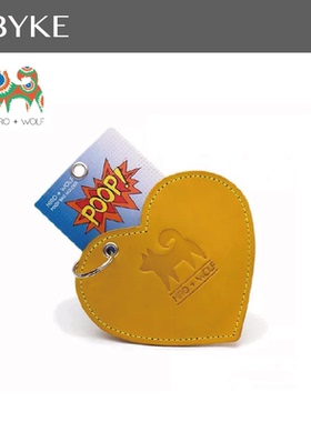 狗狗拾便袋 英国Hiro Wolf 进口手工牛皮英伦风 多功能宠物屎袋包