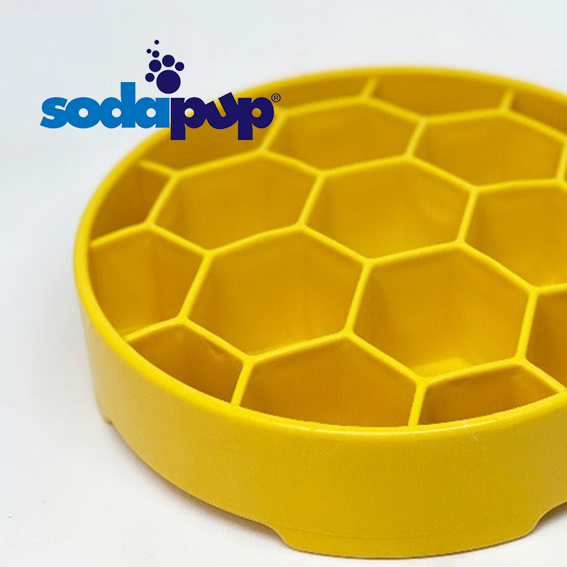 易清洁慢食碗Sodapup可加热安全