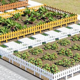 网红小院围栏布置花墙楼顶露台花园一楼农村栅栏改造农家乐造景