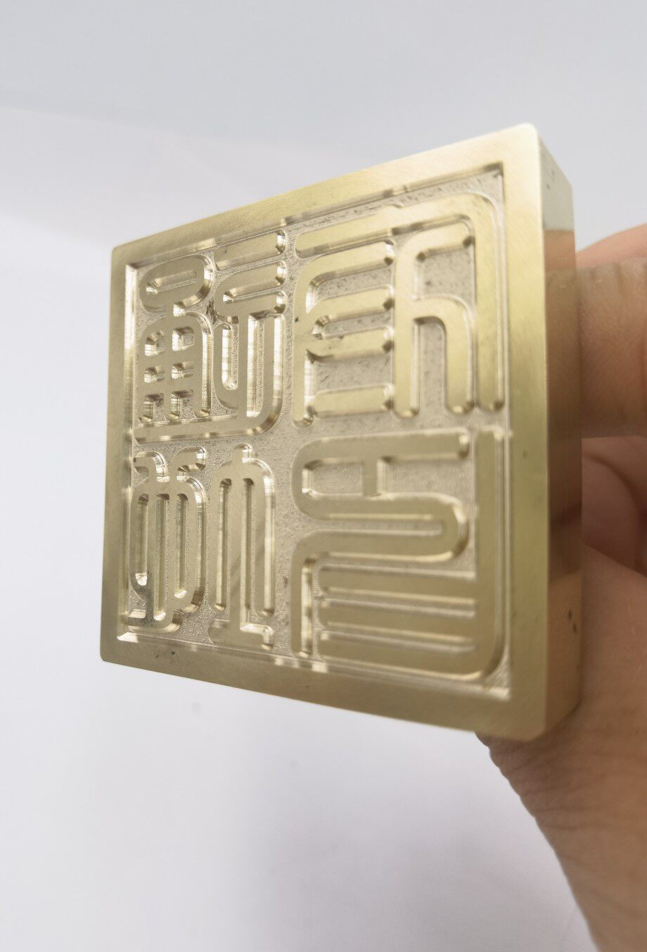 道家用品纯铜印5公分单面印通地府印定制铜印章