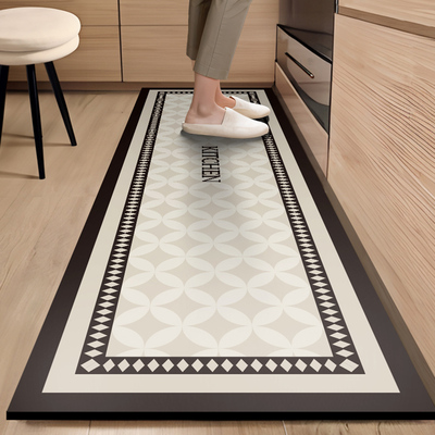 可擦免洗厨房地垫YKMORE法式