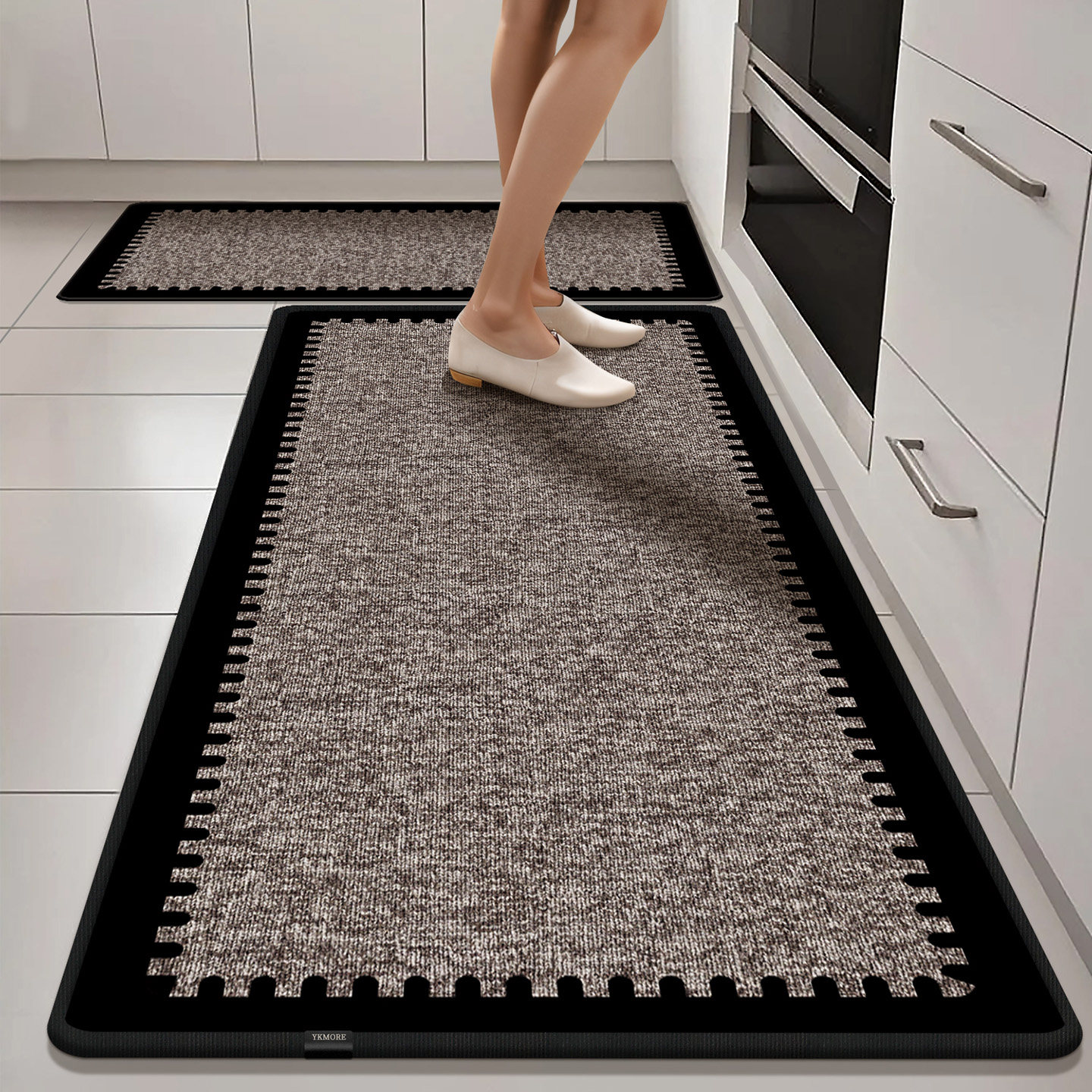 YKMORE2026新款厨房地垫防滑防油可擦免洗吸水吸油专用垫耐脏脚垫,居家布艺,厨房地垫,淘宝优惠券,粉丝福利购,淘宝优惠卷