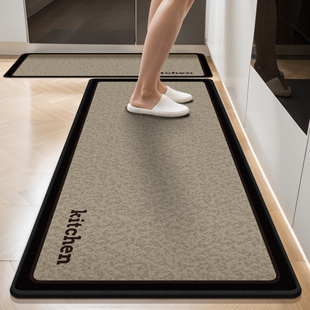 厨房地垫防滑防油可擦免洗地毯垫高端吸水吸油耐脏专用脚垫子新款