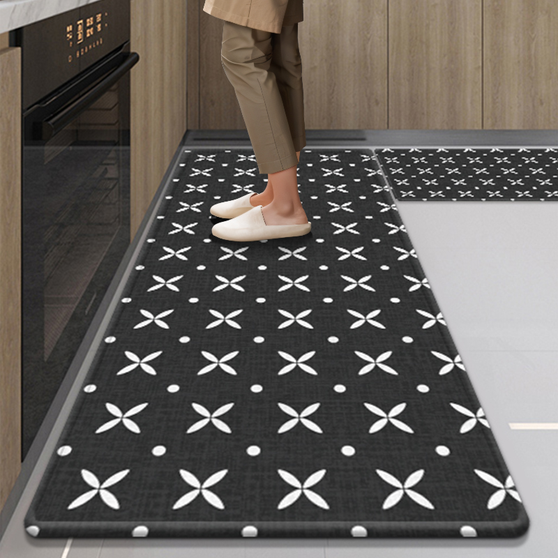 厨房地垫防滑防油可擦免洗防水