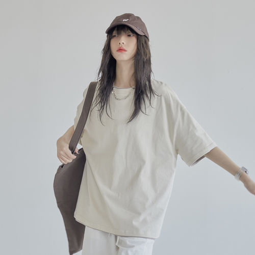 万有引力博物馆纯色短袖