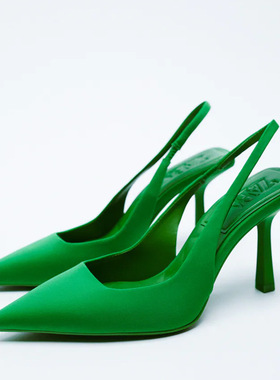 Women's New High Heel Sandals Pointed Toe Slim Heels