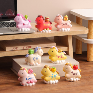 神马都有马年盲盒2026新款女孩网红爆款盲盒新年春节马年手办礼物