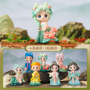 新白蛇传盲盒2024新款 女孩可爱白娘子公仔许仙法海手办送女生礼物