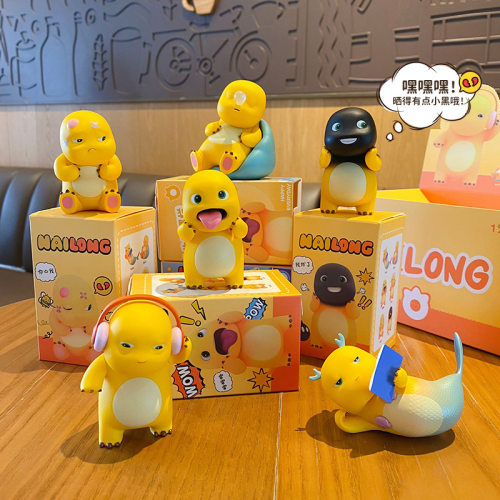 有防伪码正版奶龙盲盒摆件手办