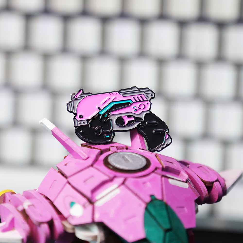 ltnc可爱粉色小枪守望先锋武器