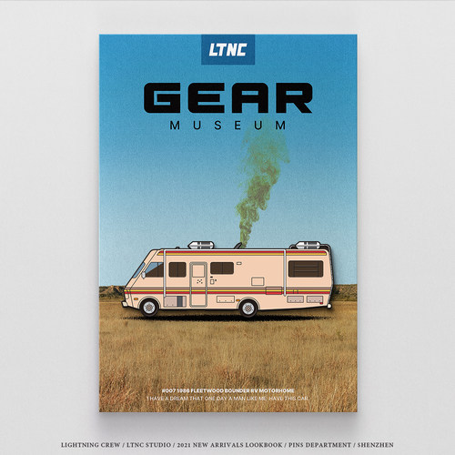 LTNC胸针绝命毒师美式复古小粉