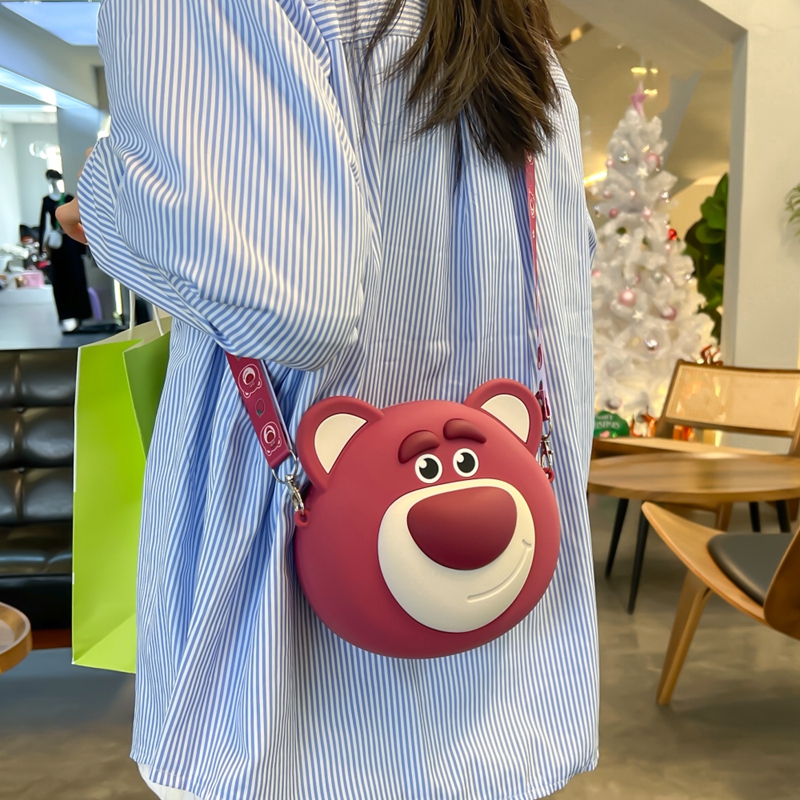 迪士尼儿童卡通硅胶包包