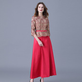 200斤大码 婚宴晚礼服年轻喜婆婆婚宴装 嫁女儿结婚敬酒服姐妹团服