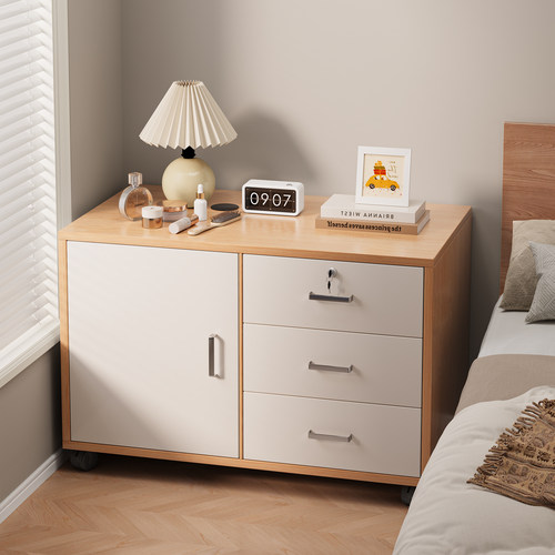 小型移动抽屉储物矮柜置物柜