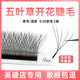 0.05五叶草嫁接睫毛超软毛种植yy型三四叶草混合装 美甲美睫店专用