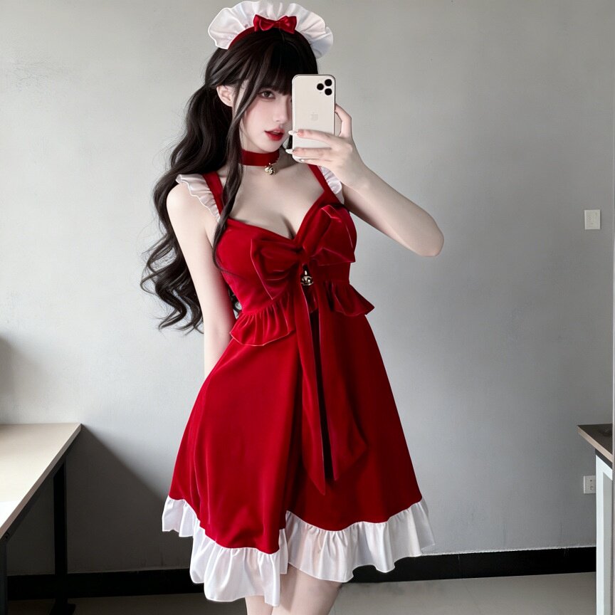 家居服柠檬物语万圣节丝绒内衣兔女郎纯欲诱惑感角色扮演圣诞制服