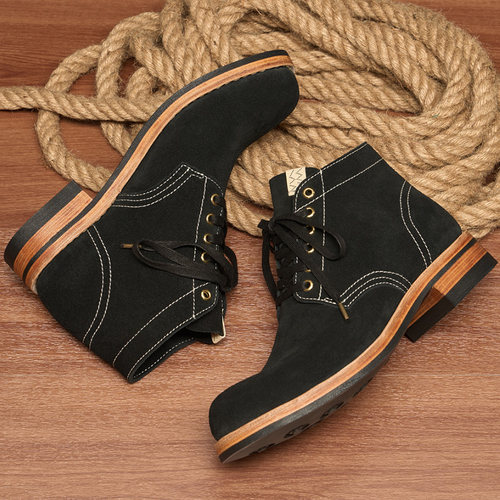 visvimcantq休闲马丁靴系带耐磨