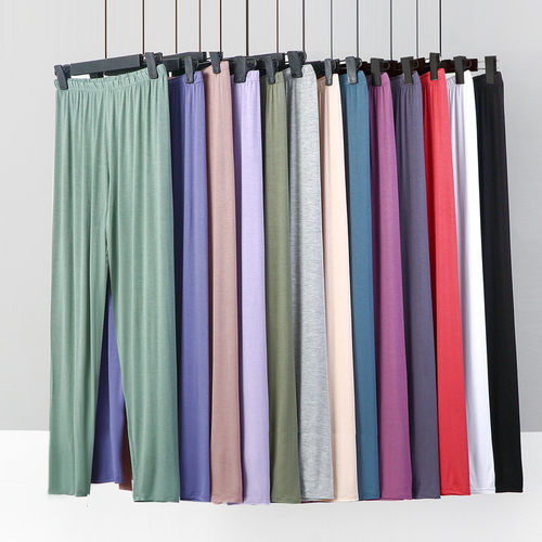 莫代尔大码打底裤女夏季薄款内穿高腰弹力紧身裤胖mm可外穿运动裤 - 封面