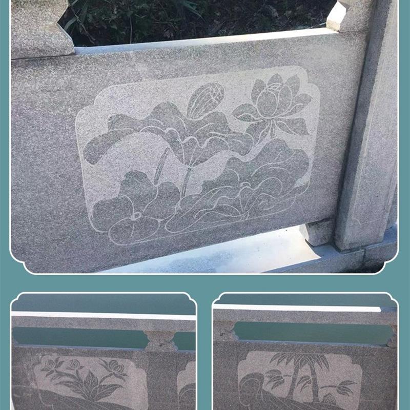 花岗岩石栏杆大理石栏杆护栏青石栏杆河道石栏杆石雕栏板厂家直销