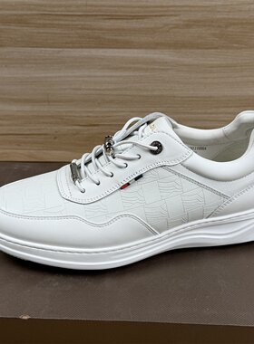 38.40.41男鞋牛皮休闲鞋轻便舒适商务休闲风小白鞋运动鞋