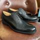德比鞋 男士 鲨鱼皮进口XL底雕花西装 鞋 商务正装 三接头系带皮鞋