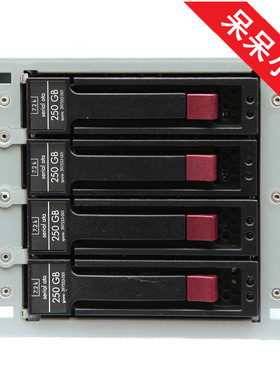 服务器4盘位sata/sas3.5寸光驱位热插拔硬盘笼盒模组可外置带散热