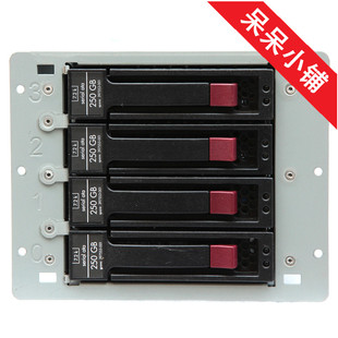 服务器4盘位sata/sas3.5寸光驱位热插拔硬盘笼盒模组可外置带散热