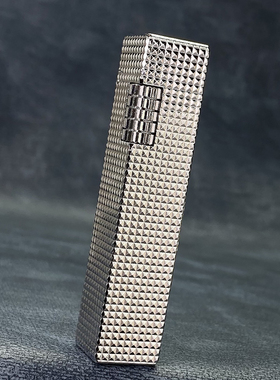 好运达黄铜侧滑四方柱煤油打火机创意新型迷你窄版个性老式送男友