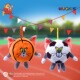 正版 猫和老鼠篮球汤姆猫玩偶钥匙扣配饰卡通足球毛绒公仔包包挂件