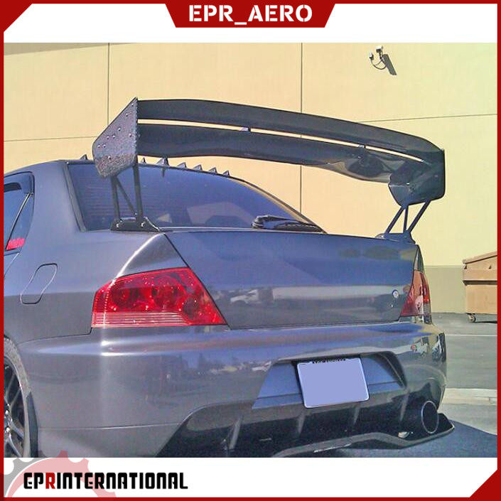 适用于三菱Evolution EVO 7 8 9 Type 5V碳纤维改装GT 扰流大尾翼