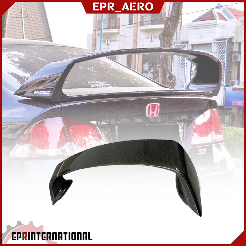 适用碳纤维EPRFLYANG思域尾翼