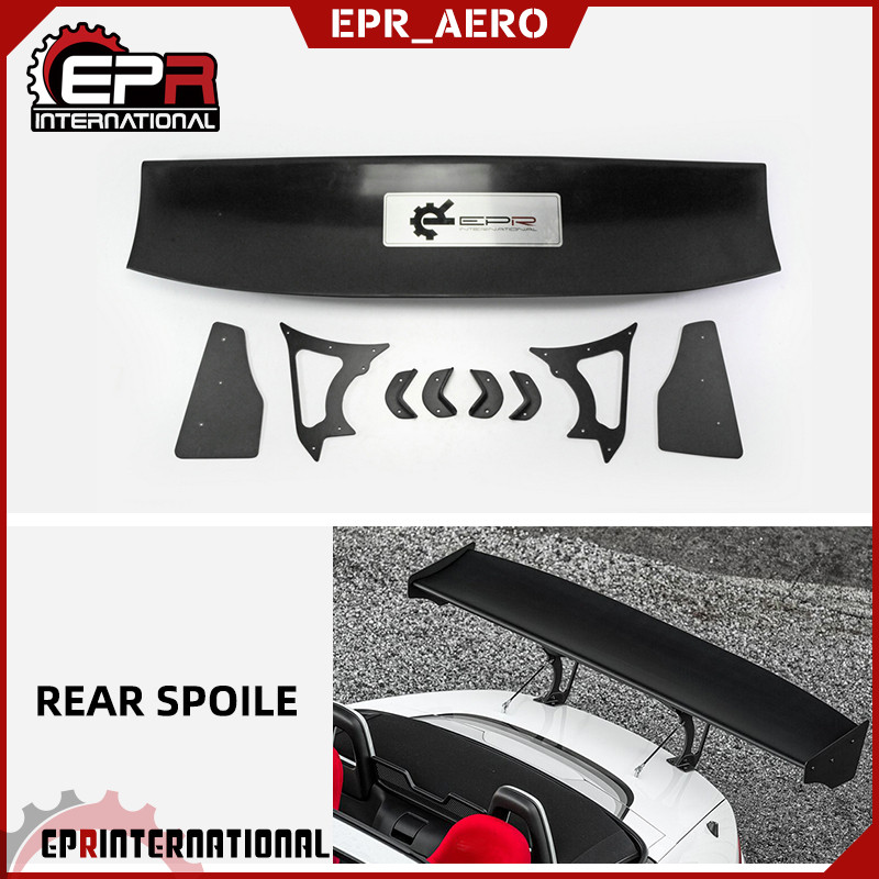 适用于Miata马自达MX5 ND尾翼改装 火箭兔款树脂纤维软顶GT大尾翼