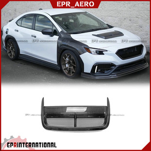 适用于斯巴鲁 WRX VBH 碳纤维R款机盖风口通风散热进气口改装