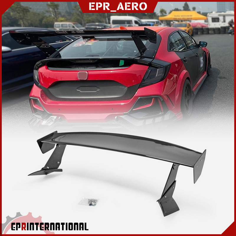 适用于本田两箱思域FK8 FK7 VARIS碳纤维改装GT大尾翼 装饰定风翼