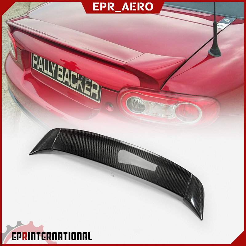 适用于Miata马自达MX5 NC EC RBK款碳纤维改装无损安装镂空压尾翼