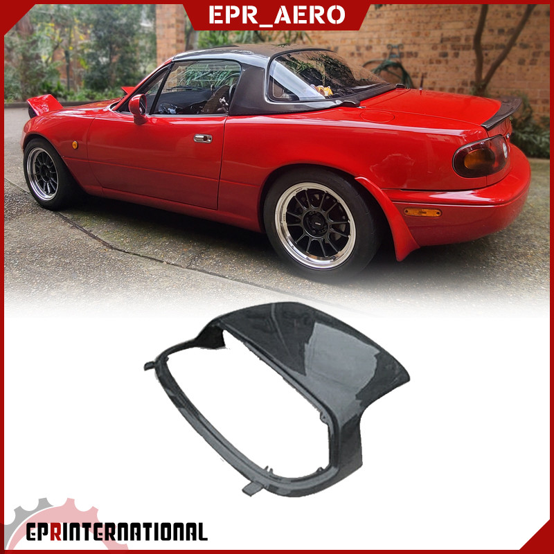 适用日系 马自达Miata MX5 NA汽车顶改装件 碳纤维敞篷硬顶盖加装