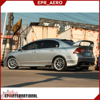 适用于八代思域Civic FD2 碳纤维改装小侧裙包角加装侧铲护角防撞